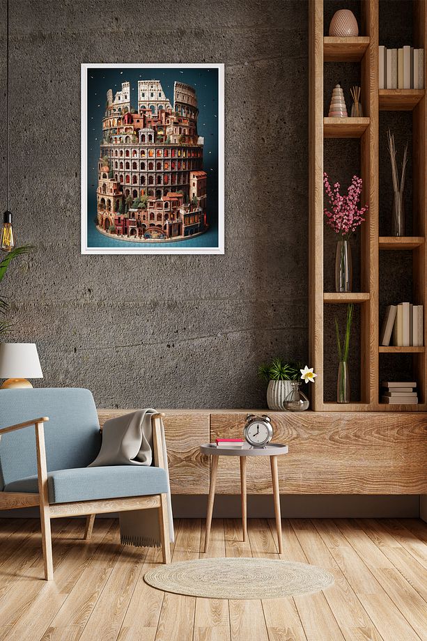 1000 Parça Yapboz Puzzle - Colesseum 1166 - 3