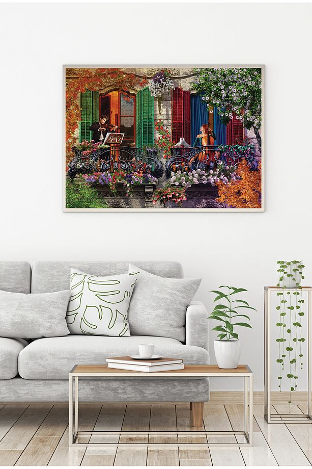 1500 Parça Yapboz Puzzle - Aşk Ve Düet 4573 - 3