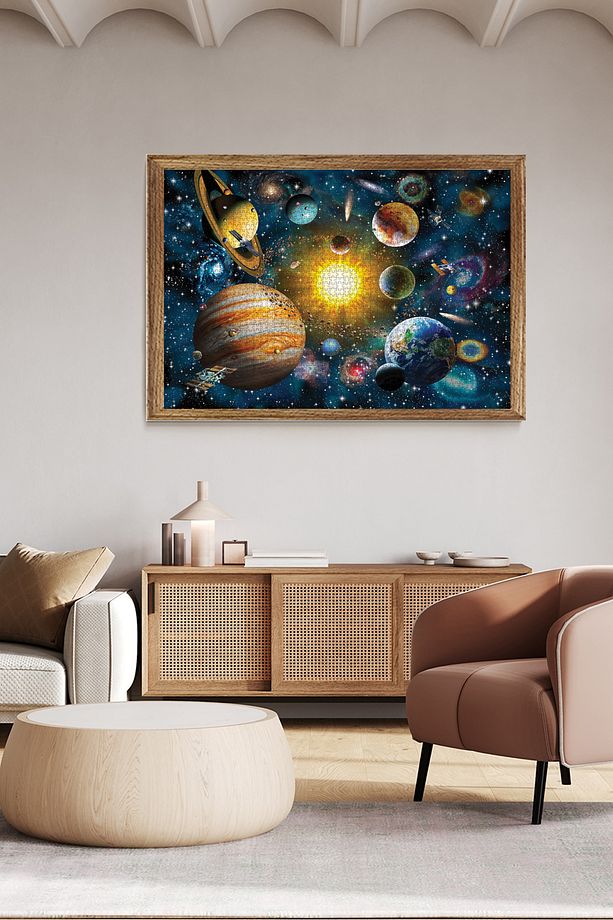 2000 Parça Yapboz Puzzle - Güneş Sistemi 3946 - 3