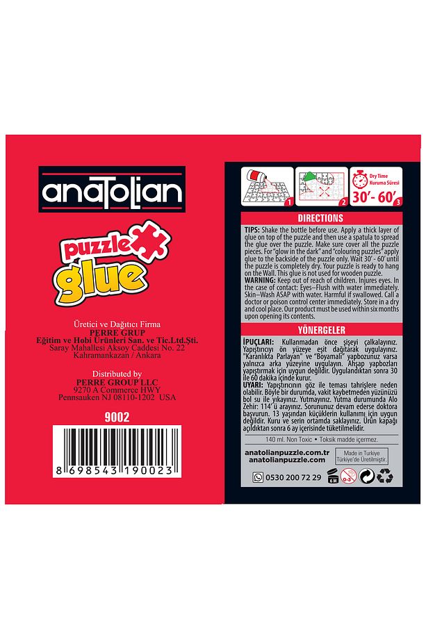 140ml. Sıvı Puzzle Yapıştırıcısı 9002 - 3