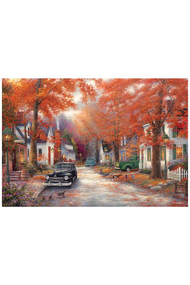 2000 Parça Yapboz Puzzle - Anılar Sokağı 3930 - 2