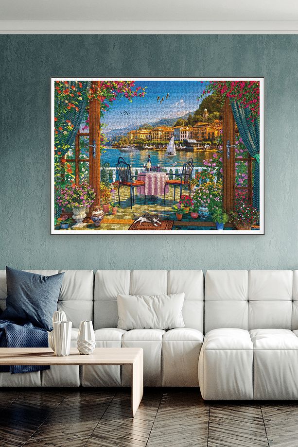 4000 Parça Yapboz Puzzle - Como Gölü Keyfi 5203 - 3