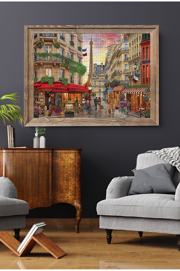 1500 Parça Yapboz Puzzle - Cafe Eiffel 4572 - 3