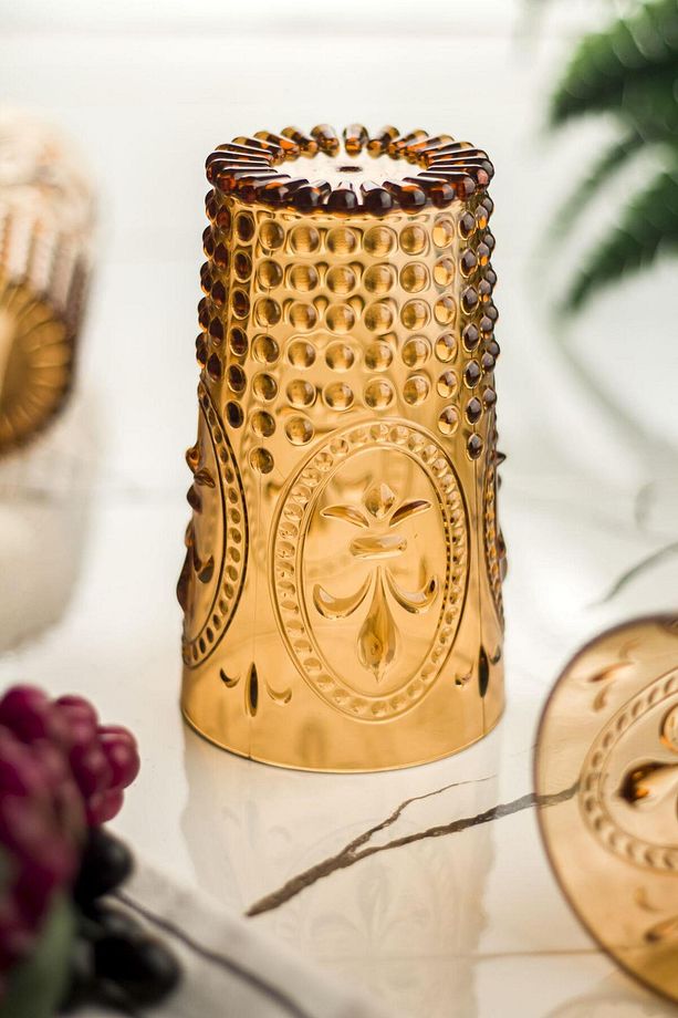 Akrilik Bal Tekli Uzun Bardak & Su Meşrubat Bardağı 750 Ml ( Büyük Boy & Cam Değildir ) - 3