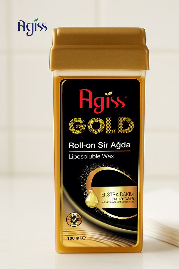 Roll On Gold Ekstra Bakım Sir Ağda 100 ml Tüm Cilt Tipleri Için Özel Formül 3 Adet - 8