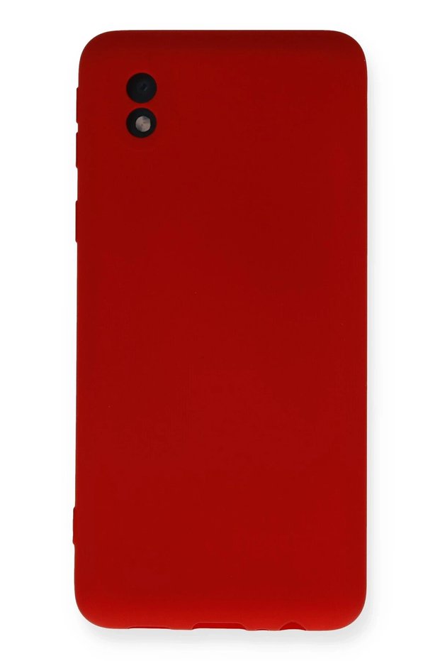 Samsung Galaxy A01 Core Case Nano Inside Velvet Silicone - Red Sptgl