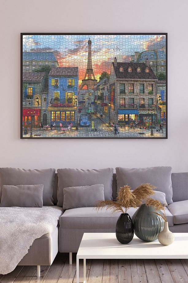 3000 Parça Yapboz Puzzle - Paris Sokakları 4910 - 3