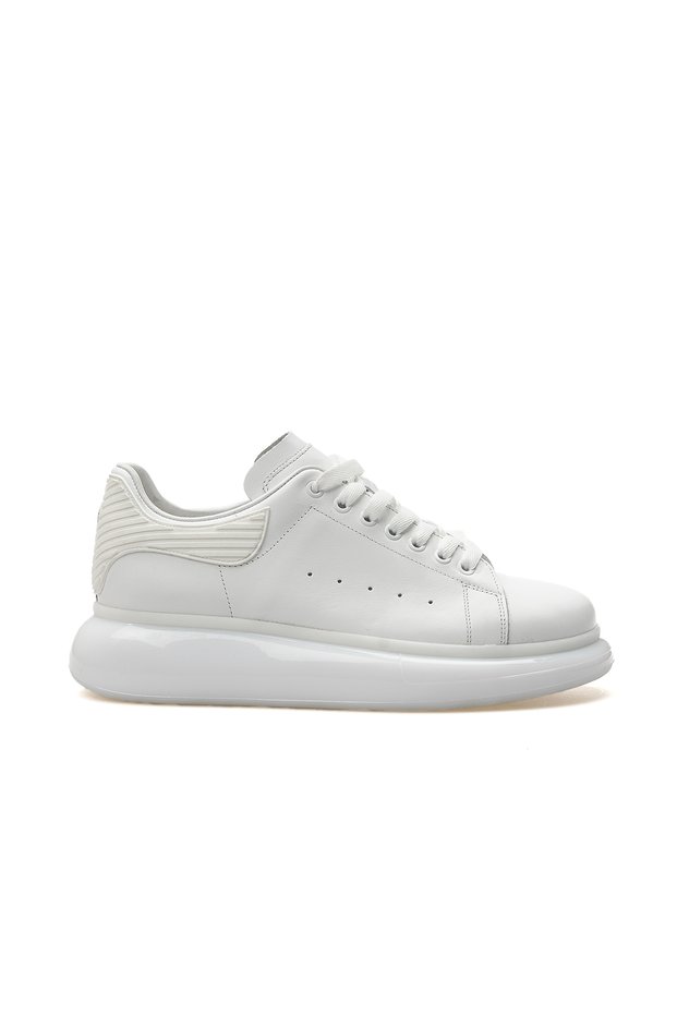 Men's Genuine Leather Casual Daily Shoes (40-44) 24Y 10205 m White