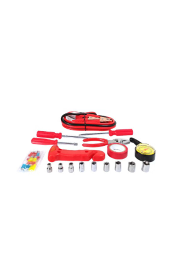 مجموعة أدوات الطوارئ الشاملة من mtools، مكونة من 30 قطعة، للمساعدة الأساسية على الطريق للمركبات - 2