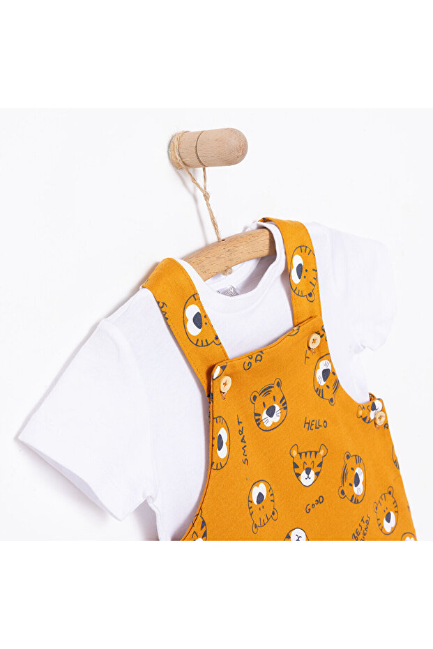 HelloBaby Basic Şort Salopet-Tshirt - 3