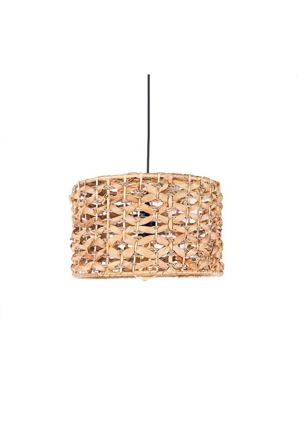 Cure Model Tekli Rattan Bambu Modern Tasarım İskandinav Bohem Sarkıt Avize - 3