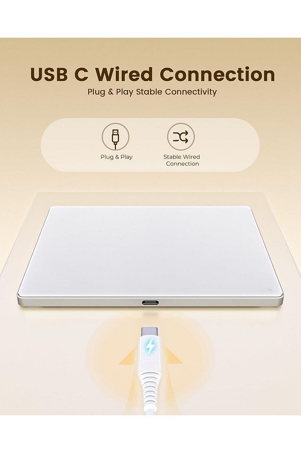 Windos Ve Apple Uyumlu Trackpad Multi-touchpad Yüzey Mouse - 5