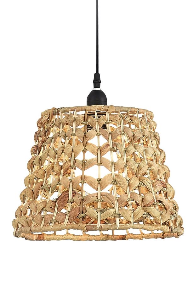 Magic Model Tekli Rattan Bambu Modern Tasarım İskandinav Bohem Sarkıt Avize - 2