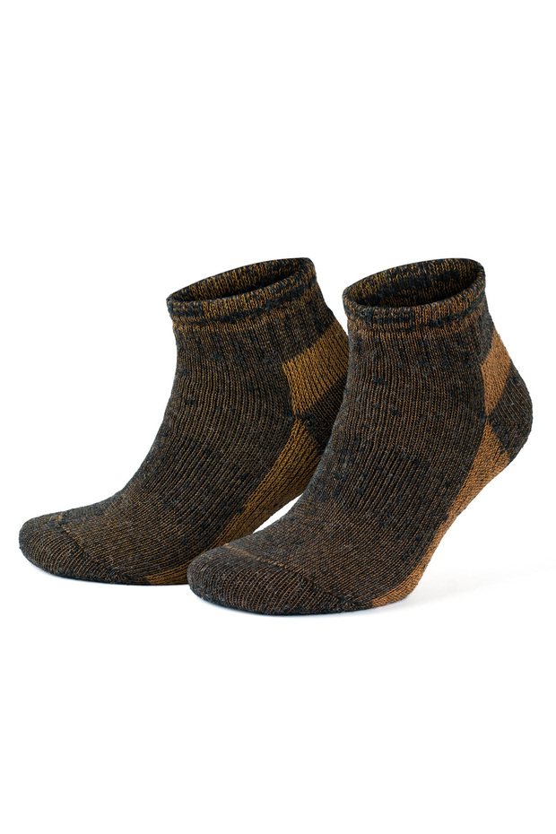 Alpaca Wool Full Towel Thick Thermal Outdoor Hiking Short Booties Ankle Length Socks 6007