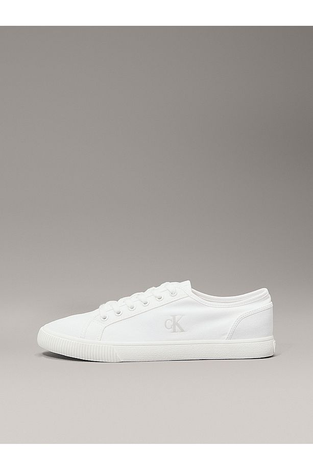 Canvas Low Profile Trainers - 7