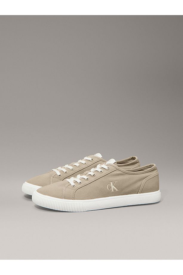 Canvas Low Profile Trainers - 2