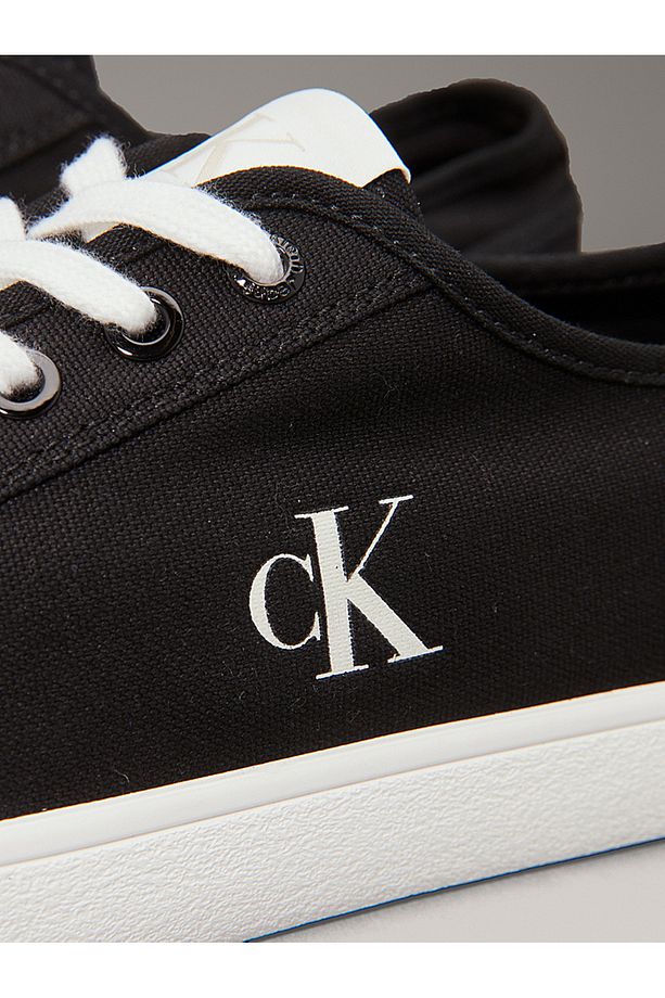 Canvas Low Profile Trainers - 6