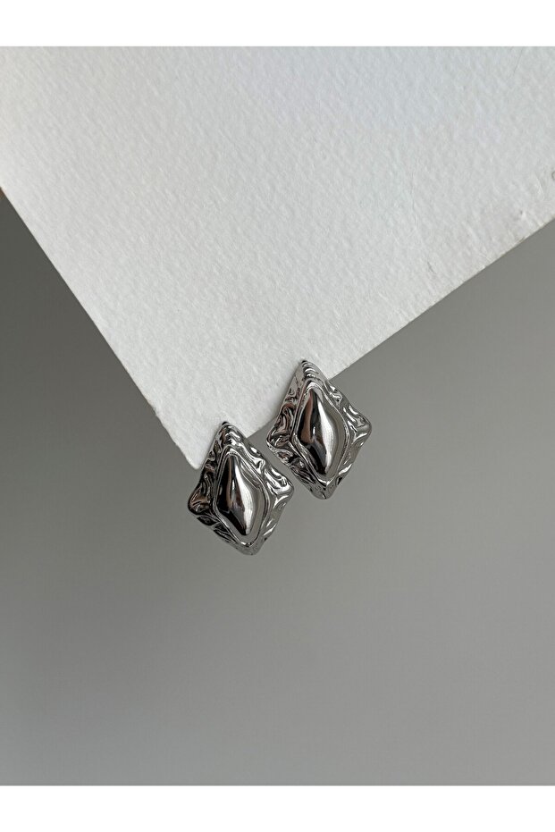 Steel Silver Vintage Model Lowndes Earrings -Not Tarnish-