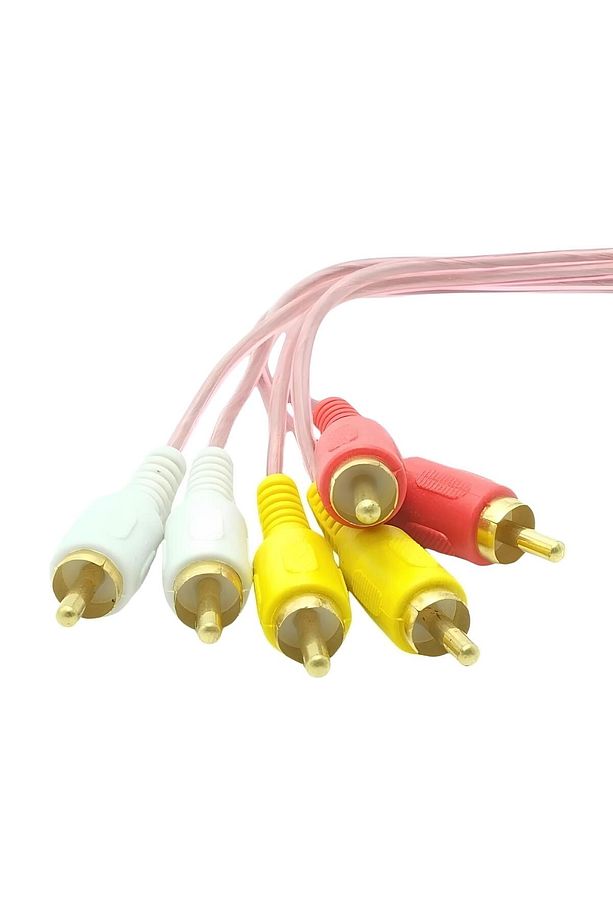 3.5 Mm Stereo Dişi 6 Tos Erkek 5+1 Ses Sistemi Kablo Rca Çıkışını 3.5 mm Jak Çıkışına Çeviciri - 5
