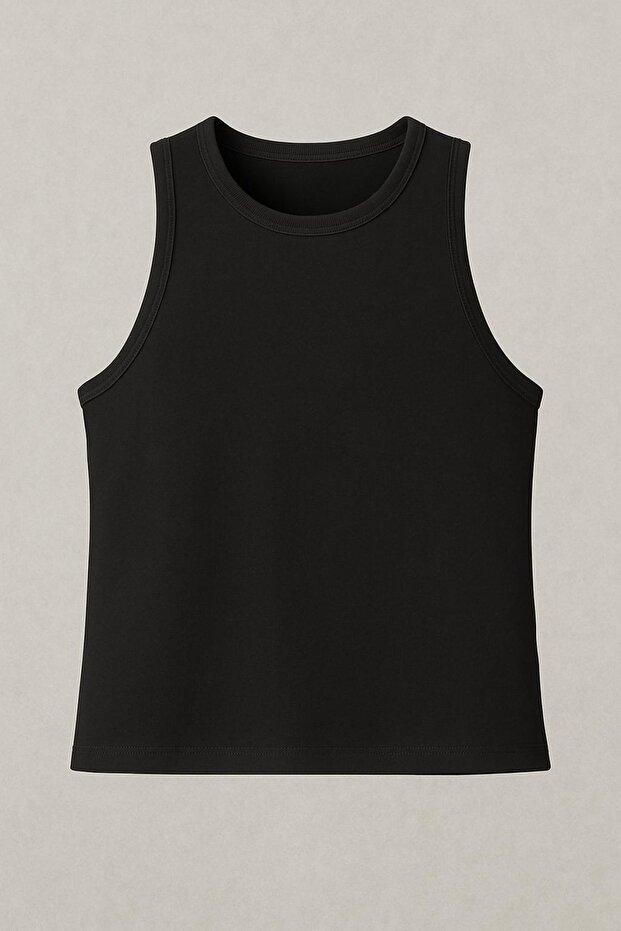 Kompak Ribana Kalın Askılı BLUZ - 2