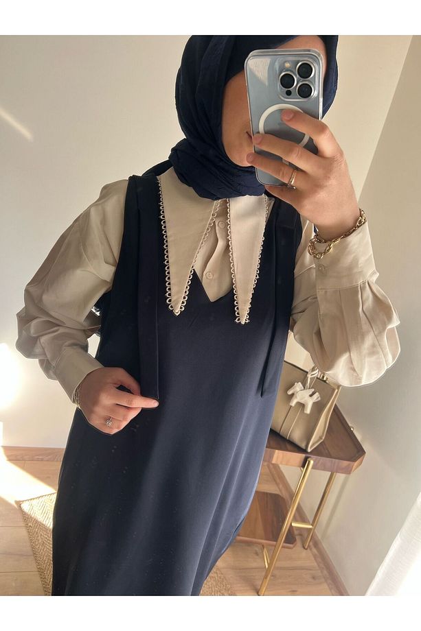 Örme Jile Elbise - 4