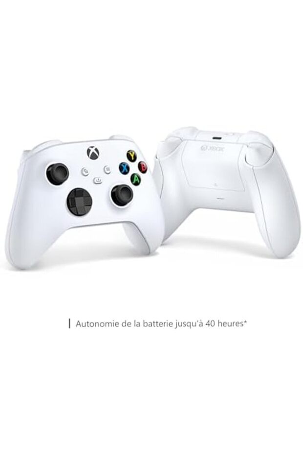 وحدة تحكم لاسلكية لأجهزة إكس بوكس - روبوت أبيض، بلوتوث - 8