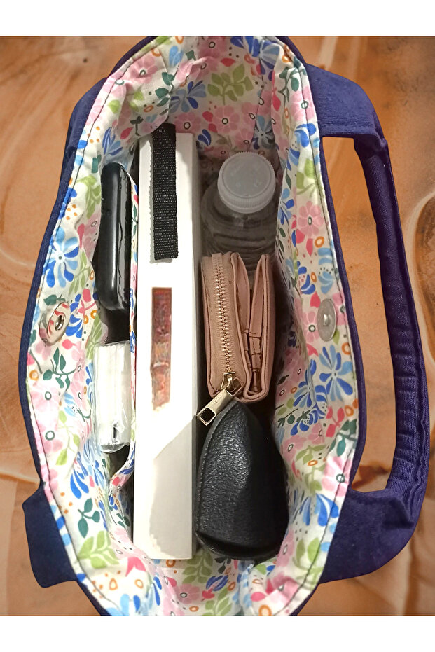 Lacivert El Çantası - 3