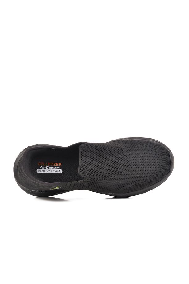 Siyah Memory Foam Hafif Esnek Hava Alan Erkek Spor Ayakkabı 241403 M - 4