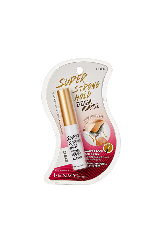 I-Envy Eyelash Adhesive Super Strong Hold Clear KPEG06