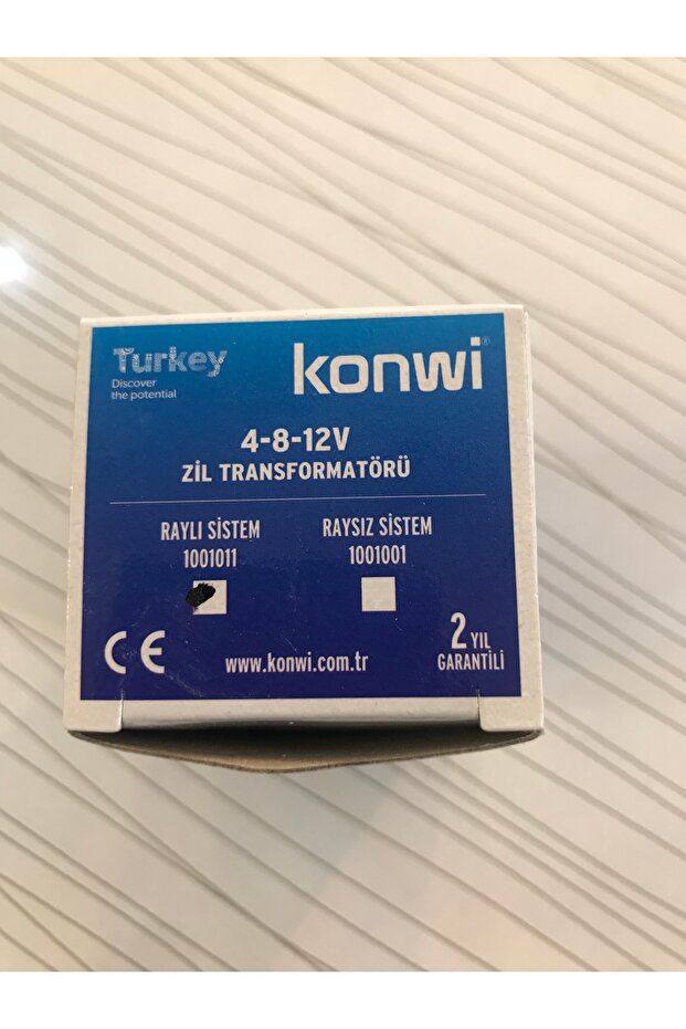 Konwi 12 V 5W zil transformatörü - 3