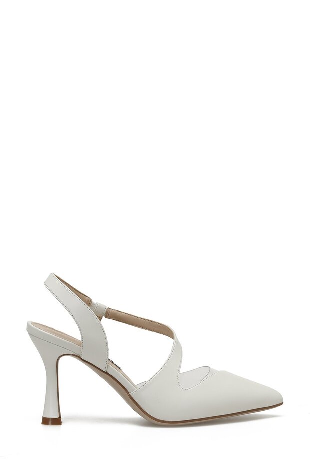 Veltrix White Women's Heeled Shoes