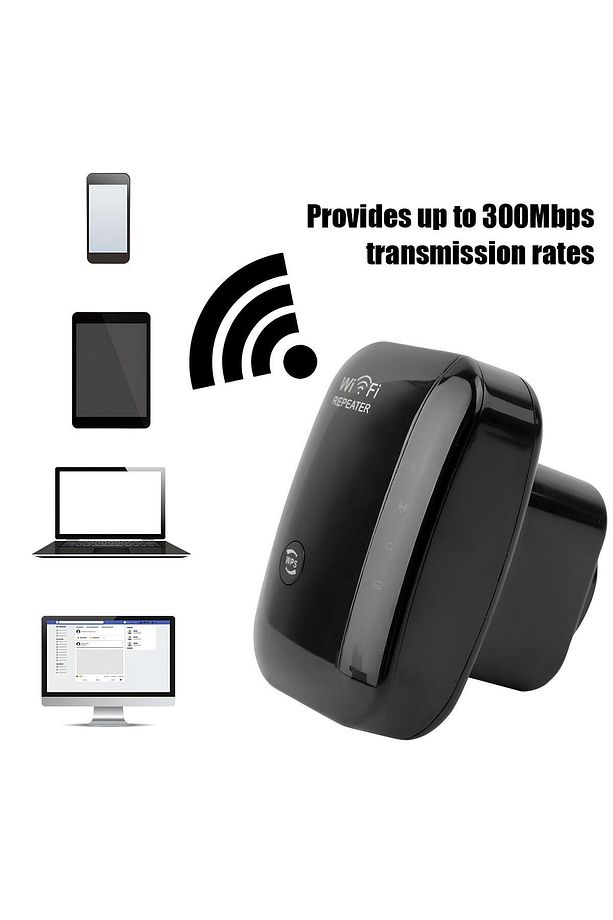Wifi Kablosuz Sinyal Güçlendirici Access Point 300mbps Destekli Router - 6