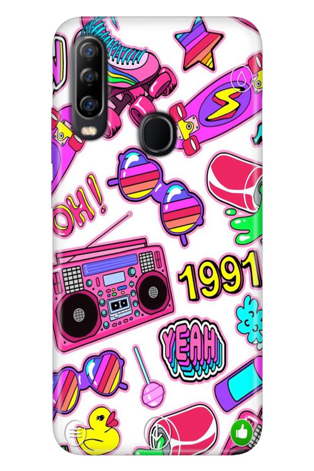 General Mobile Gm 20 Pro Case Printed Silicone Case Uv 90S