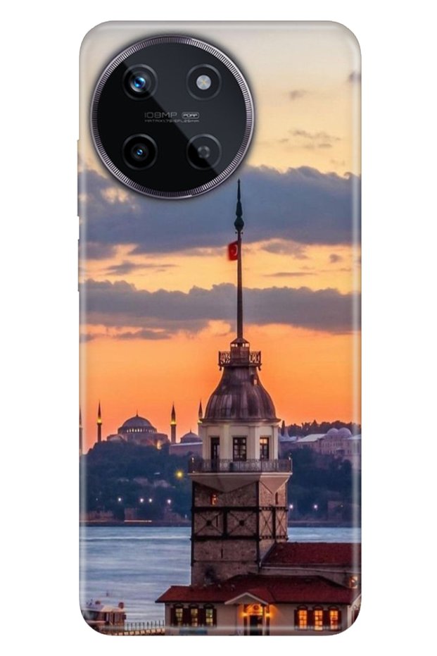 Case for Realme 11 4g Colorful Trendy Pattern Silicone Tpu Special Design Maiden's Tower