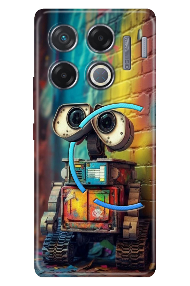 Infinix Gt 20 Pro Case Colorful Flexible Silicone Themed Patterned Tpu Robotic