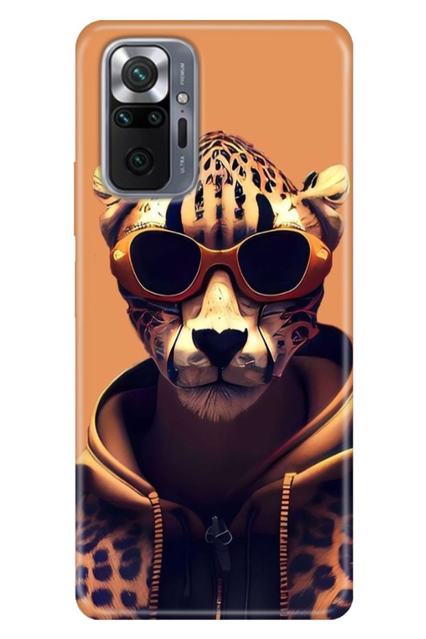 Xiaomi Redmi Note 10 Pro Case Colorful Tpu Uv Printed Patterned Silicone Tiger