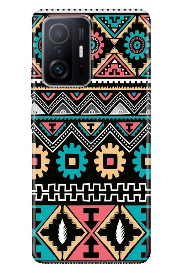 Xiaomi Mi 11t - 11t Pro Case Colorful Special Themed Patterned Silicone Tpu Ethnic