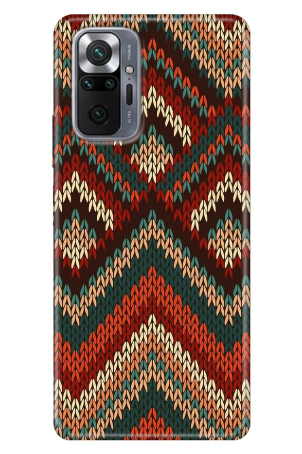 Xiaomi Redmi Note 10 Pro Case Colorful Tpu Uv Printed Patterned Silicone Zigzag