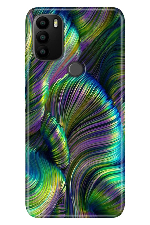 General Mobile Gm 21 Pro Case Printed Flexible Silicone Cover Holographic