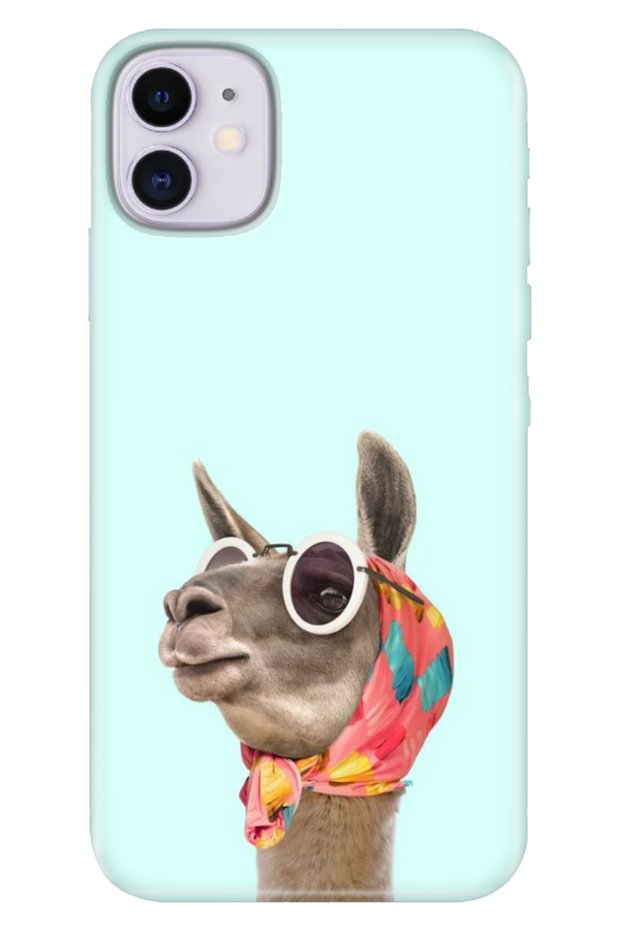 Apple iPhone 11 Case Colorful Themed Patterned Tpu iPhone 11 Silicone Camel
