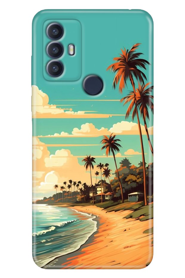 Tcl 30 Se Case Patterned Silicone Colorful Tpu Uv Malibu