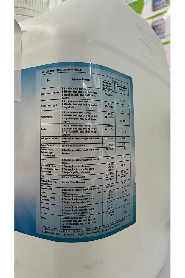 NİTROVİN UAN 32 20 LT - 3