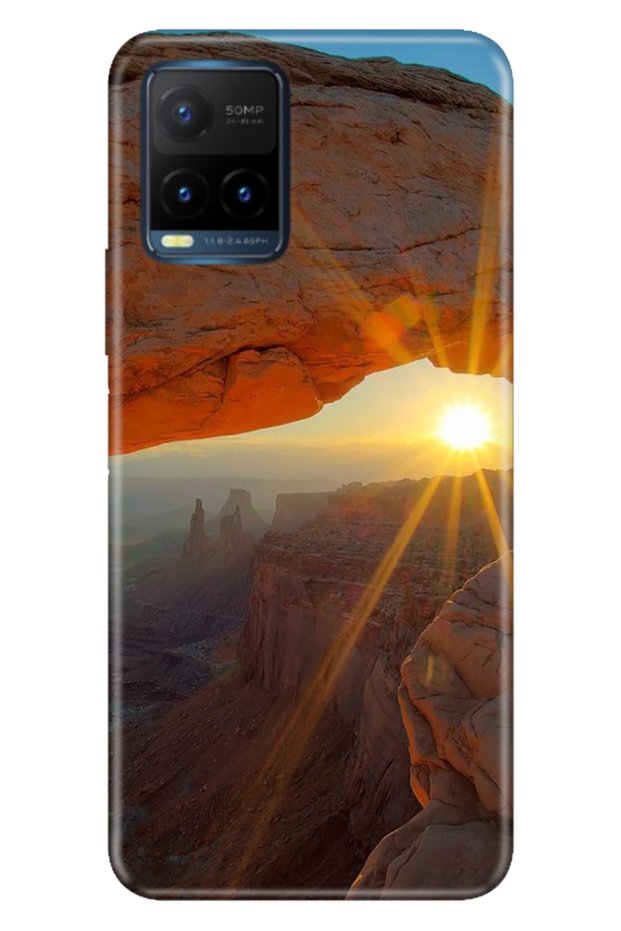 Vivo Y21S Case Colorful Tpu Uv Printed Patterned Silicone Sun