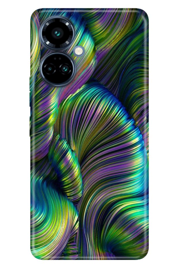 Tecno Camon 19 Pro Case Colorful Themed Patterned Tpu (Ci8N) Compatible Silicone Holographic