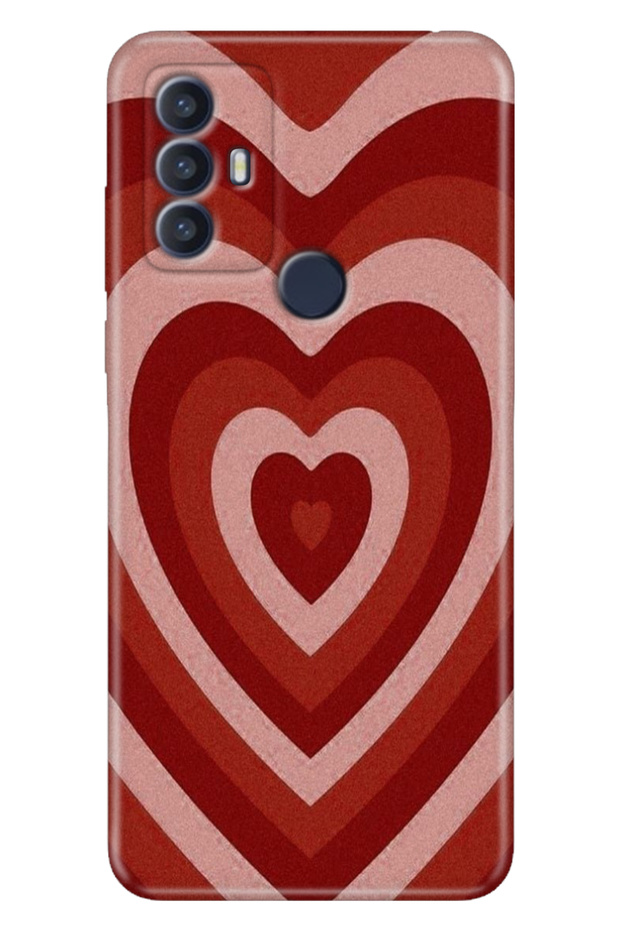 Tcl 30 Se Case Patterned Silicone Colorful Tpu Uv Matte Heart