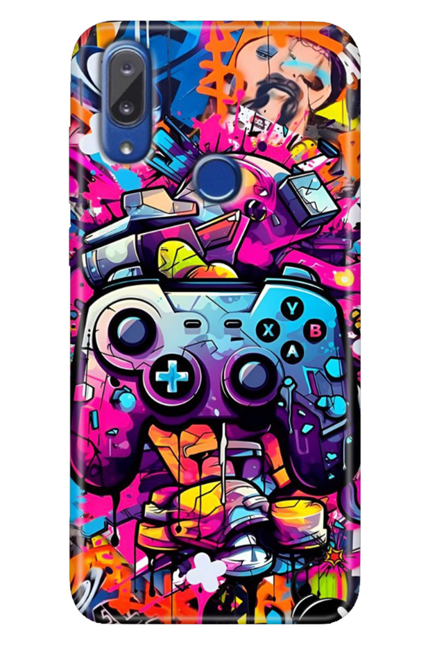 Vestel Venus E5 Case Decorative Printed HD Vestel E5 Silicone Gamer