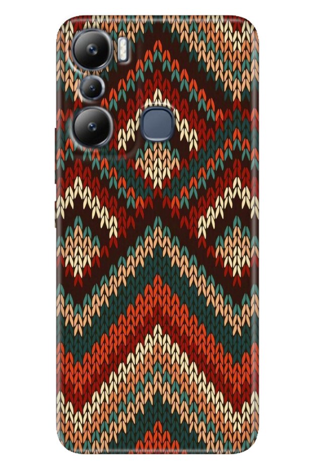 Case for Infinix Hot 20I Case Flexible Silicone Cover Cover Zigzag