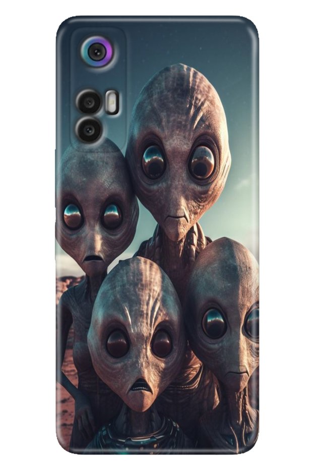 حافظة هاتف TCL 30 مصنوعة من السيليكون الملون Ufo