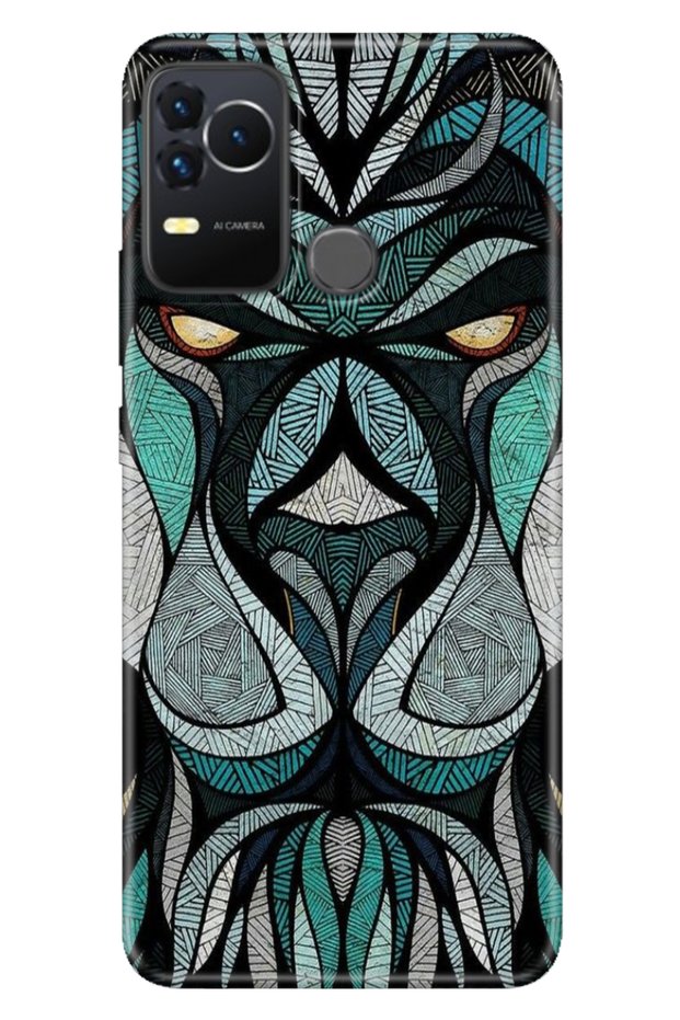Omix X400 Case Colorful Flexible Silicone Themed Patterned Tpu Lion Mandala