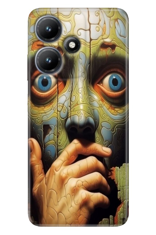 Case for Infinix Hot 30I X669 Case Printed Flexible Silicone Cover Illusion